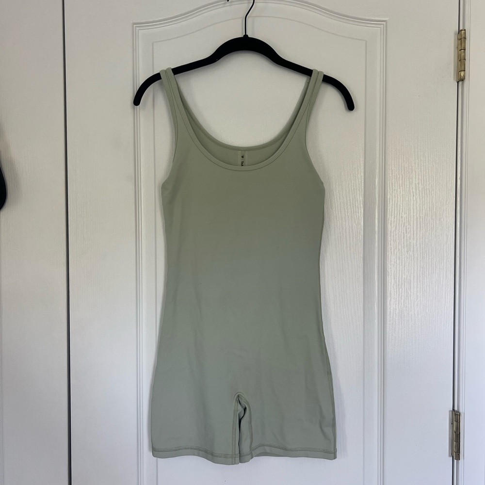 Pale green TNA romper